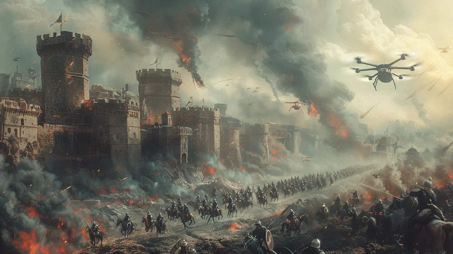 The Evolution of Warfare: From Swords to Drones