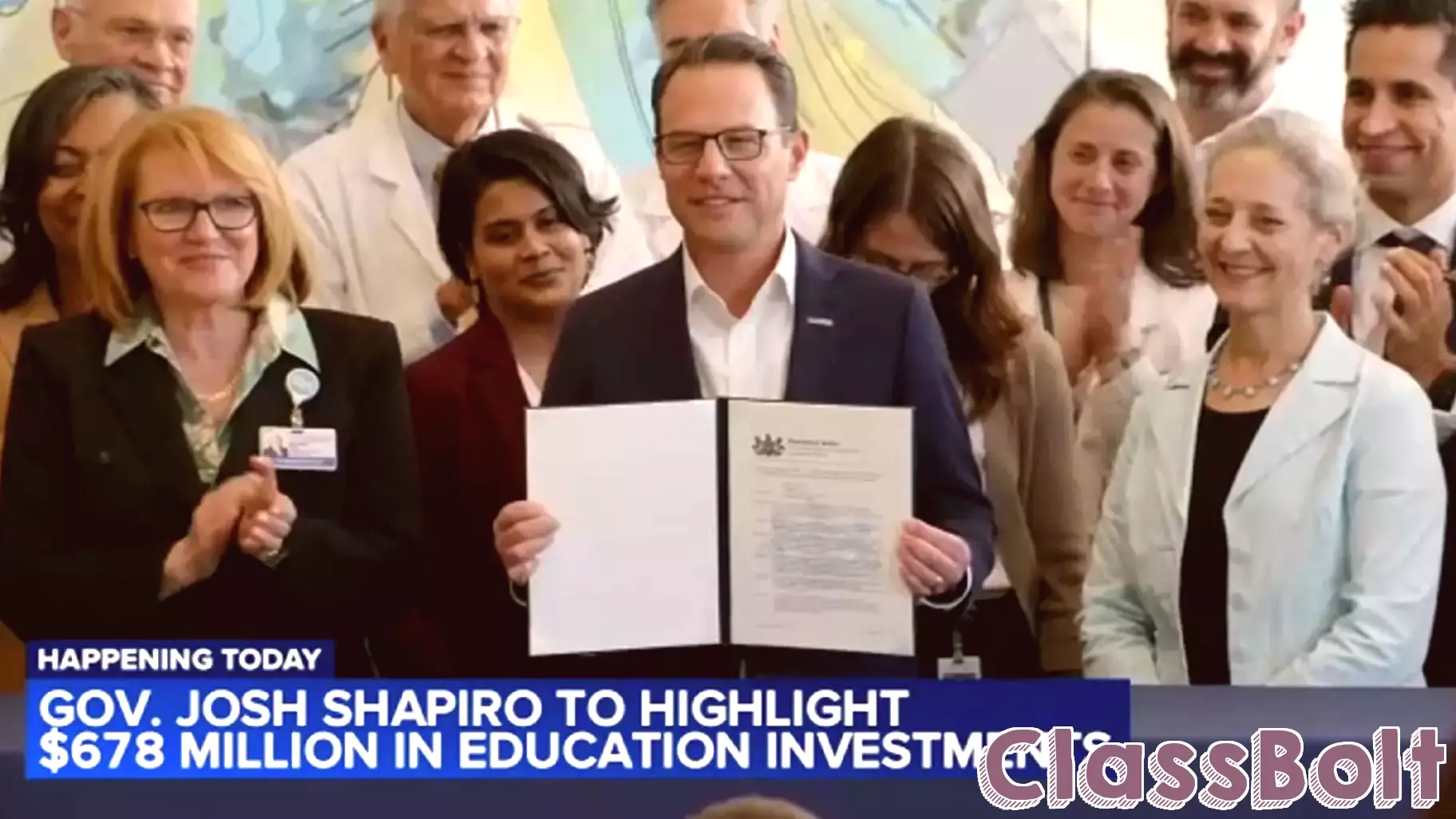 Pennsylvania Gov. Josh Shapiro highlights $678M in education investments