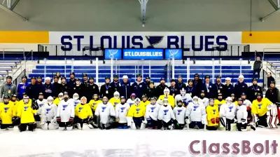 Blues host USA Hockey goaltending clinic