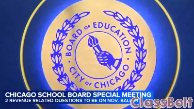 Chicago school board approves 2 nonbinding tax referendum questions for November ballot
