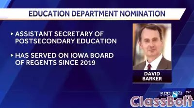 Iowan Appointed to the U.S. Department of Education