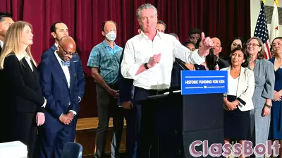 Newsom highlights major education investments as CA budget increases funding for schools statewide