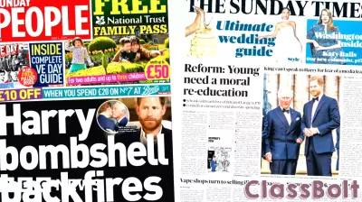 Prince Harry's Interview Sparks Controversy in Sunday Headlines