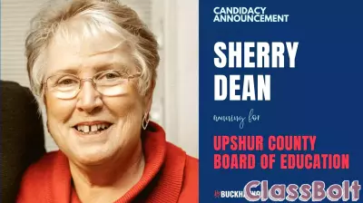 Sherry Dean announces candidacy for Upshur County Board of Education